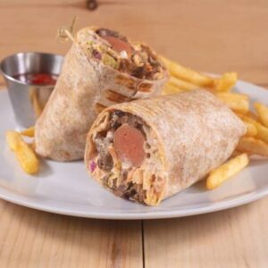 Suya Wrap AKA Suya Shawarma